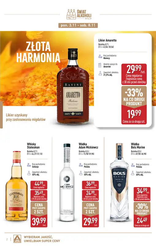 Aldi - gazetka promocyjna Gazetka alkoholowa   - strona 2