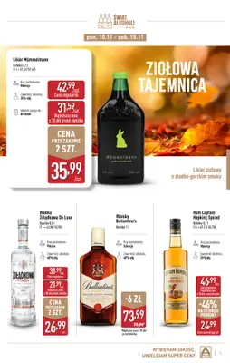 Aldi - gazetka promocyjna Gazetka alkoholowa od poniedziałku 03.11 do soboty 29.11 - strona 5