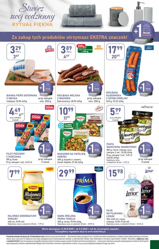 Stokrotka - gazetka promocyjna Gazetka Supermarket od czwartku 30.10 do środy 05.11 - strona 11