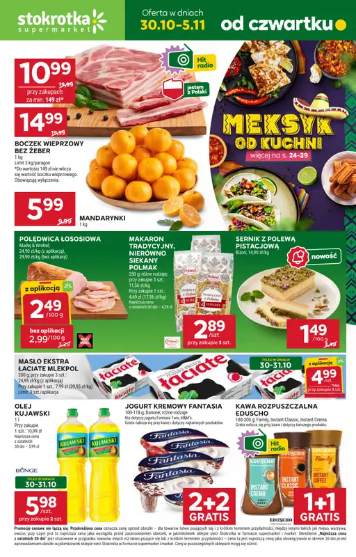 Stokrotka - gazetka promocyjna Gazetka Supermarket  