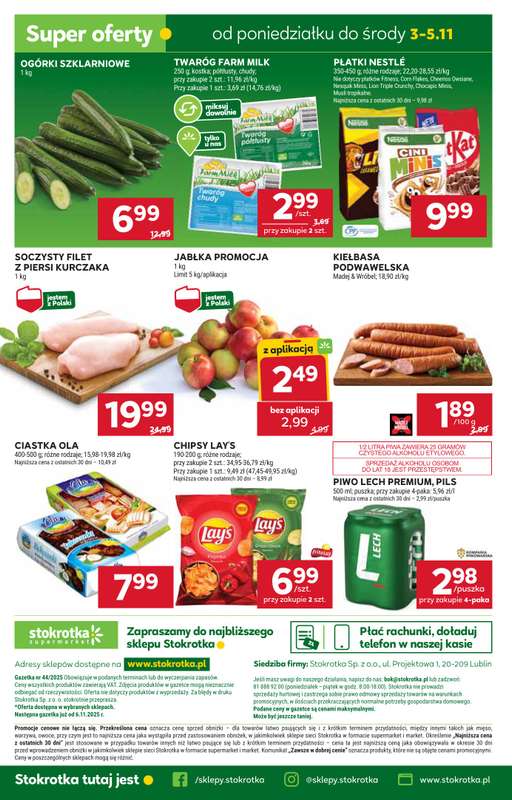 Stokrotka - gazetka promocyjna Gazetka Supermarket od czwartku 30.10 do 艣rody 05.11 - strona 38 Stokrotka - gazetka promocyjna Gazetka Supermarket od czwartku 30.10 do 艣rody 05.11 - strona 38