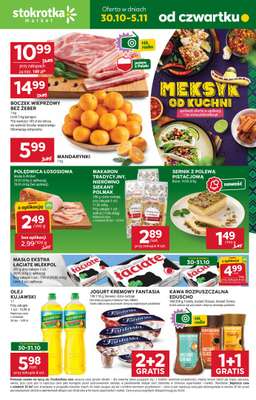 Stokrotka - gazetka promocyjna Gazetka Market od czwartku 30.10 do środy 05.11
