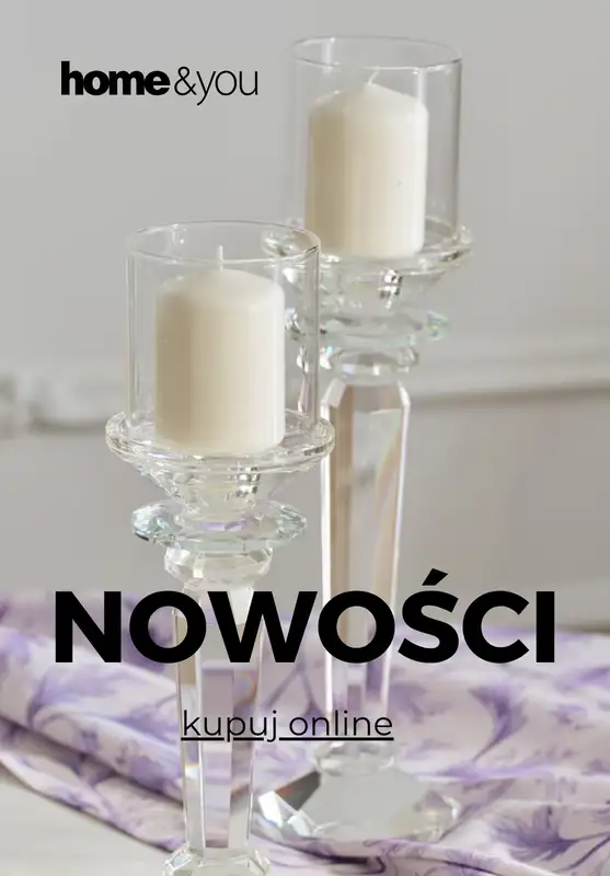 home&you - gazetka promocyjna NOWOŚCI od piątku 31.10 do niedzieli 09.11