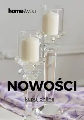 home&you - gazetka promocyjna NOWOŚCI od piątku 31.10 do niedzieli 09.11 home&you - gazetka promocyjna NOWOŚCI od piątku 31.10 do niedzieli 09.11