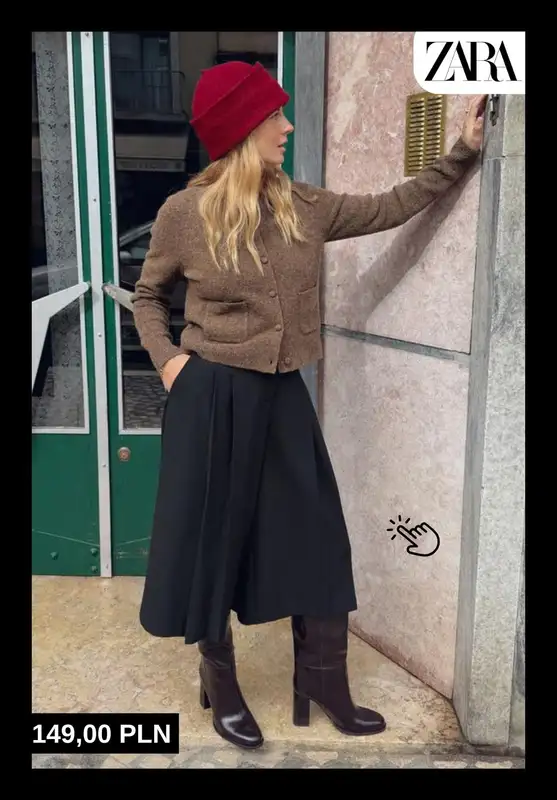Zara - gazetka promocyjna SWETRY damskie od piątku 31.10  - strona 5