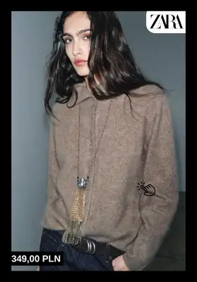 Zara - gazetka promocyjna SWETRY damskie od piątku 31.10  - strona 4 Zara - gazetka promocyjna SWETRY damskie od piątku 31.10  - strona 4
