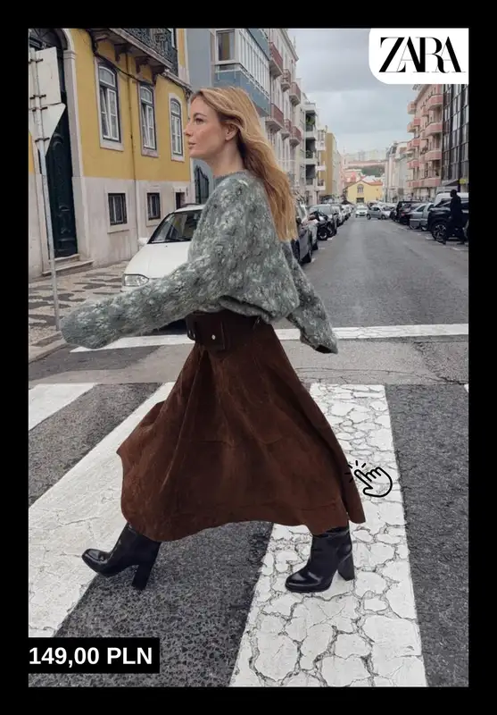 Zara - gazetka promocyjna SWETRY damskie od piątku 31.10  - strona 6