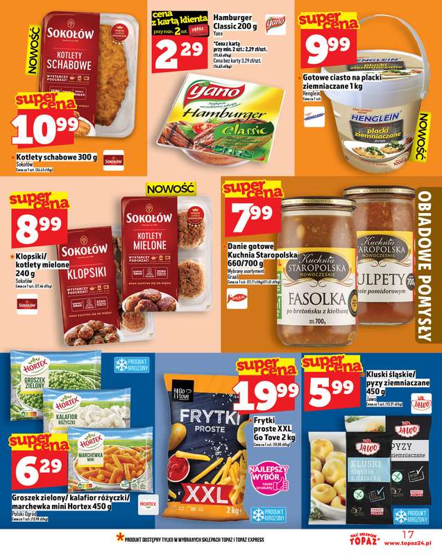 TOPAZ - gazetka promocyjna Gazetka od czwartku 06.11 do środy 12.11 - strona 17