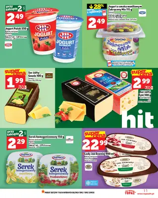TOPAZ - gazetka promocyjna Gazetka od czwartku 06.11 do środy 12.11 - strona 11
