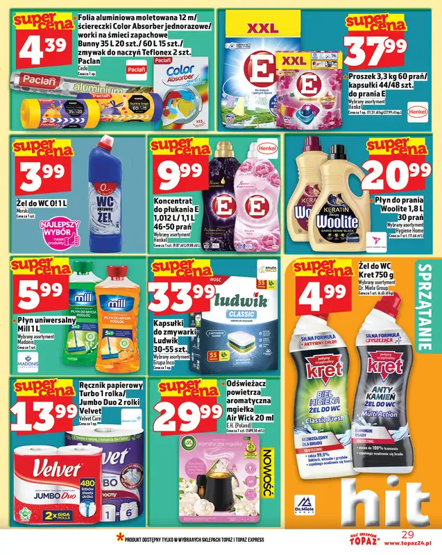 TOPAZ - gazetka promocyjna Gazetka od czwartku 06.11 do środy 12.11 - strona 29