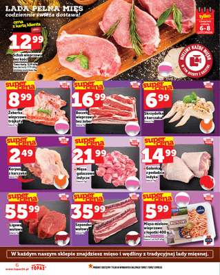 TOPAZ - gazetka promocyjna Gazetka od czwartku 06.11 do środy 12.11 - strona 6