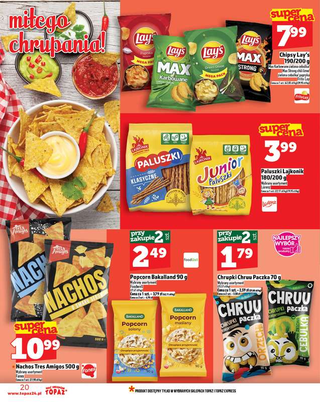 TOPAZ - gazetka promocyjna Gazetka od czwartku 06.11 do środy 12.11 - strona 20