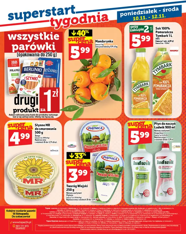 TOPAZ - gazetka promocyjna Gazetka od czwartku 06.11 do środy 12.11 - strona 32