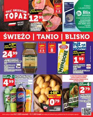 TOPAZ - gazetka promocyjna Gazetka od czwartku 06.11 do środy 12.11