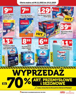 TOPAZ - gazetka promocyjna Gazetka od czwartku 06.11 do środy 12.11 - strona 31