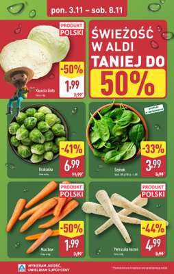 Aldi - gazetka promocyjna Farmer Aldik poleca! od poniedziałku 03.11 do soboty 08.11 - strona 4