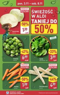Aldi - gazetka promocyjna Farmer Aldik poleca! od poniedziałku 03.11 do soboty 08.11 - strona 4
