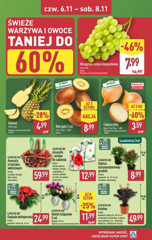 Aldi - gazetka promocyjna Farmer Aldik poleca! od poniedziałku 03.11 do soboty 08.11 - strona 6