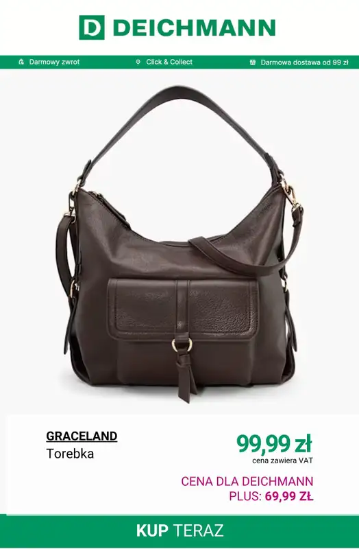 Deichmann - gazetka promocyjna -30% na torebki, plecaki i torby od soboty 01.11  - strona 9