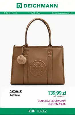 Deichmann - gazetka promocyjna -30% na torebki, plecaki i torby od soboty 01.11  - strona 6 Deichmann - gazetka promocyjna -30% na torebki, plecaki i torby od soboty 01.11  - strona 6