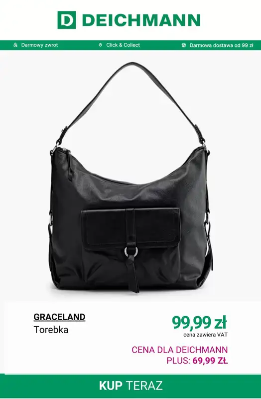 Deichmann - gazetka promocyjna -30% na torebki, plecaki i torby   - strona 2