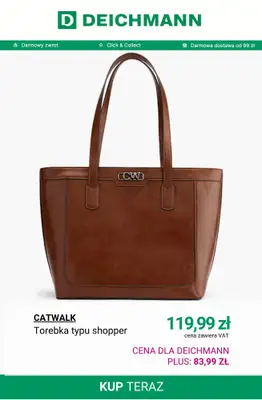 Deichmann - gazetka promocyjna -30% na torebki, plecaki i torby od soboty 01.11  - strona 12 Deichmann - gazetka promocyjna -30% na torebki, plecaki i torby od soboty 01.11  - strona 12