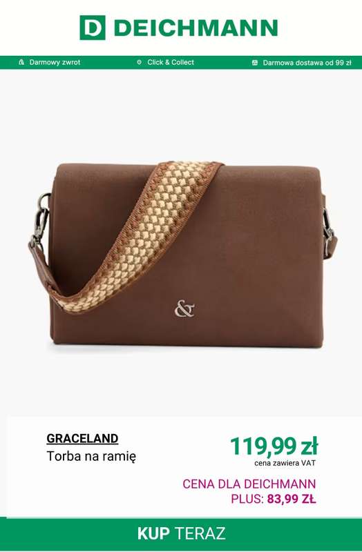 Deichmann - gazetka promocyjna -30% na torebki, plecaki i torby od soboty 01.11  - strona 10