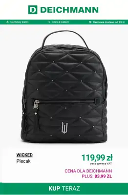 Deichmann - gazetka promocyjna -30% na torebki, plecaki i torby od soboty 01.11  - strona 5 Deichmann - gazetka promocyjna -30% na torebki, plecaki i torby od soboty 01.11  - strona 5