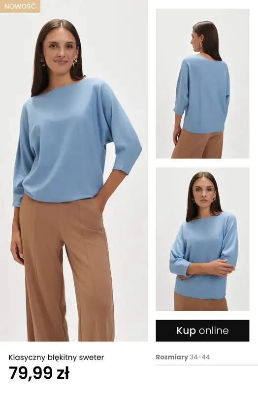 Top Secret - gazetka promocyjna Ciepłe swetry już od 69,99 zł od niedzieli 02.11 do wtorku 11.11 - strona 4