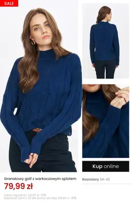 Top Secret - gazetka promocyjna Ciepłe swetry już od 69,99 zł od niedzieli 02.11 do wtorku 11.11 - strona 7