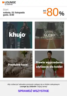 Lounge by Zalando - gazetka promocyjna Do -80% na wybrane marki na weekend! od soboty 01.11 do niedzieli 02.11 - strona 6 Lounge by Zalando - gazetka promocyjna Do -80% na wybrane marki na weekend! od soboty 01.11 do niedzieli 02.11 - strona 6