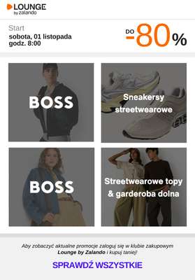 Lounge by Zalando - gazetka promocyjna Do -80% na wybrane marki na weekend! od soboty 01.11 do niedzieli 02.11