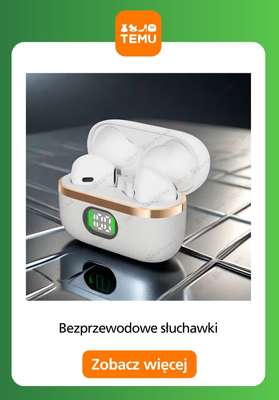 Temu - gazetka promocyjna Słuchawki bezprzewodowe od soboty 01.11  - strona 13