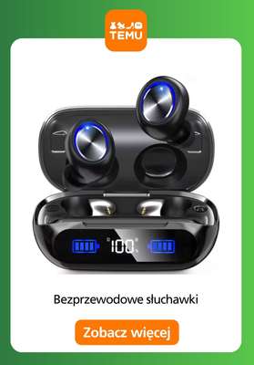 Temu - gazetka promocyjna Słuchawki bezprzewodowe od soboty 01.11  - strona 2