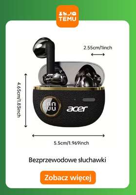 Temu - gazetka promocyjna Słuchawki bezprzewodowe od soboty 01.11  - strona 6