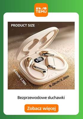 Temu - gazetka promocyjna Słuchawki bezprzewodowe od soboty 01.11  - strona 11