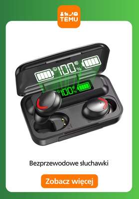 Temu - gazetka promocyjna Słuchawki bezprzewodowe od soboty 01.11  - strona 7