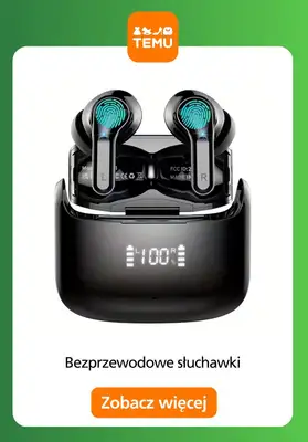 Temu - gazetka promocyjna Słuchawki bezprzewodowe od soboty 01.11  - strona 5 Temu - gazetka promocyjna Słuchawki bezprzewodowe od soboty 01.11  - strona 5