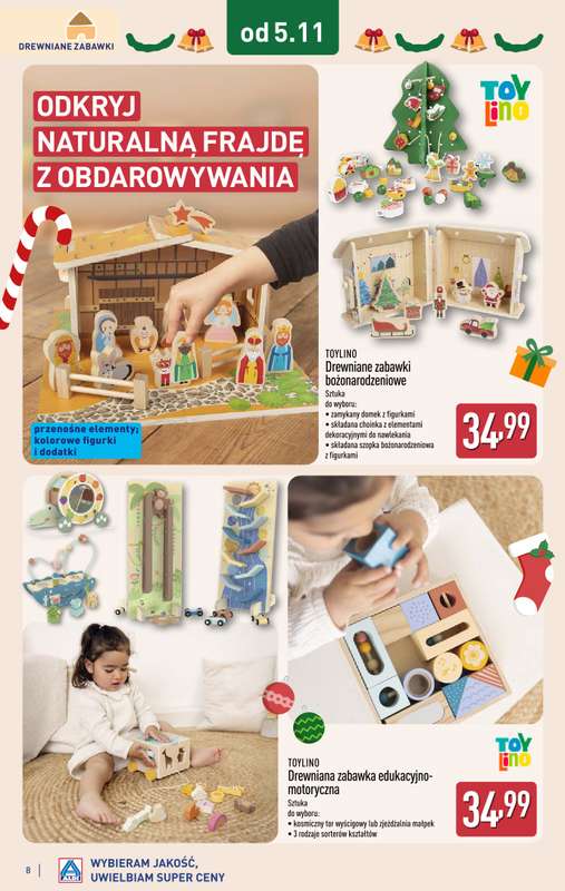 Aldi - gazetka promocyjna Zabawki dla każdego w super cenach! od środy 05.11 do soboty 08.11 - strona 8