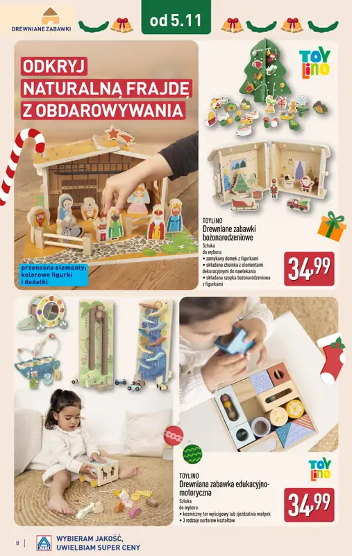 Aldi - gazetka promocyjna Zabawki dla każdego w super cenach! od środy 05.11 do soboty 08.11 - strona 8