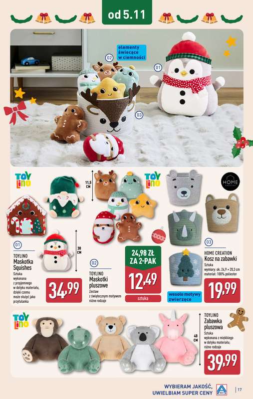 Aldi - gazetka promocyjna Zabawki dla każdego w super cenach! od środy 05.11 do soboty 08.11 - strona 17