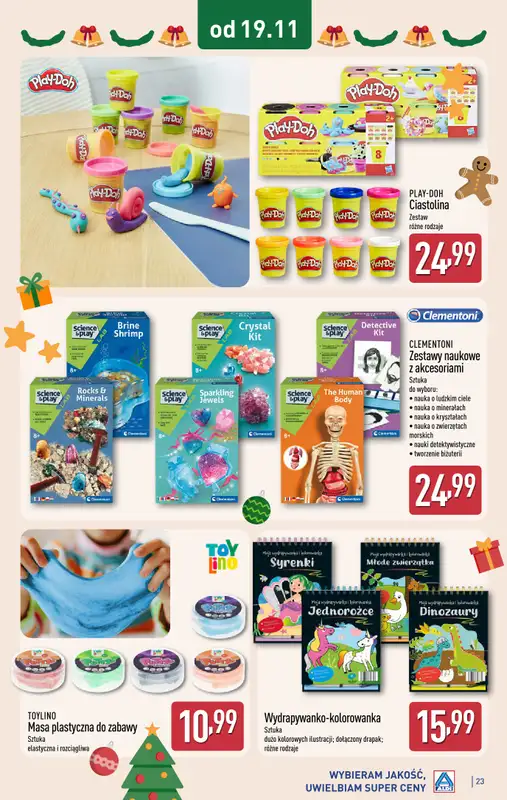 Aldi - gazetka promocyjna Zabawki dla każdego w super cenach! od środy 05.11 do soboty 08.11 - strona 23