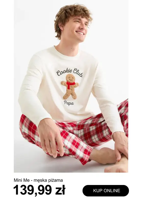 C&A - gazetka promocyjna Świąteczne piżamy dla całej rodziny od soboty 01.11  - strona 7