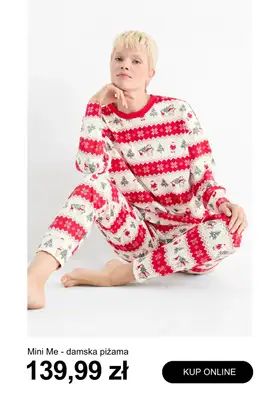 C&A - gazetka promocyjna Świąteczne piżamy dla całej rodziny od soboty 01.11  - strona 3 C&A - gazetka promocyjna Świąteczne piżamy dla całej rodziny od soboty 01.11  - strona 3