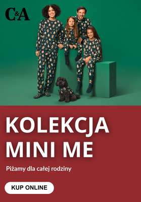 C&A - gazetka promocyjna Świąteczne piżamy dla całej rodziny od soboty 01.11 
