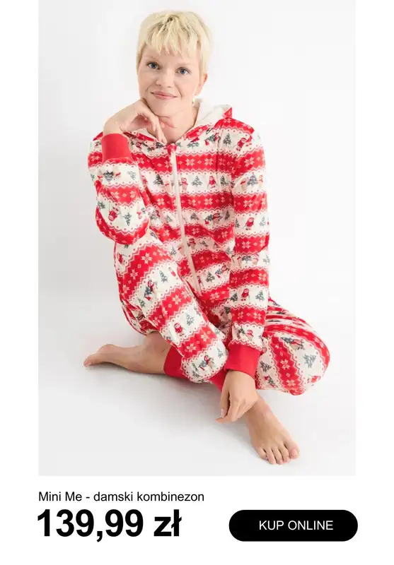 C&A - gazetka promocyjna Świąteczne piżamy dla całej rodziny od soboty 01.11  - strona 6