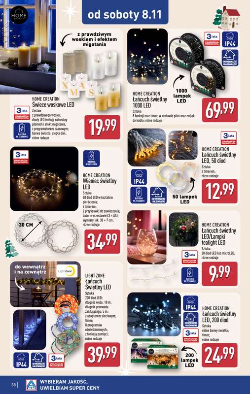 Aldi - gazetka promocyjna Pełny katalog! od poniedziałku 03.11 do soboty 08.11 - strona 38