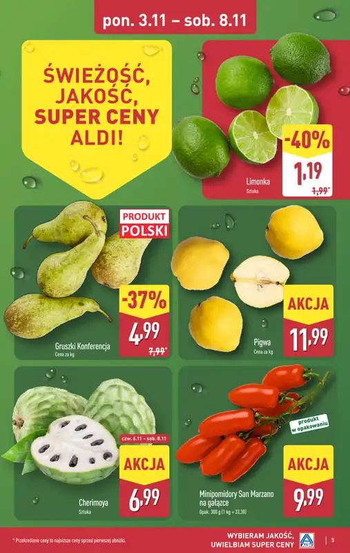 Aldi - gazetka promocyjna Pełny katalog! od poniedziałku 03.11 do soboty 08.11 - strona 5