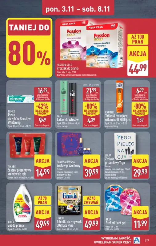 Aldi - gazetka promocyjna Pełny katalog! od poniedziałku 03.11 do soboty 08.11 - strona 21