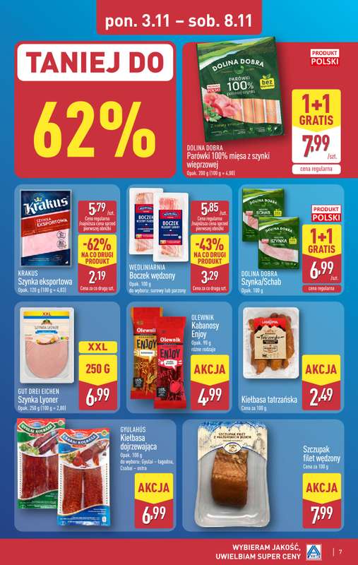 Aldi - gazetka promocyjna Pełny katalog! od poniedziałku 03.11 do soboty 08.11 - strona 7